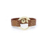 Starburst Berry Leather Bracelet