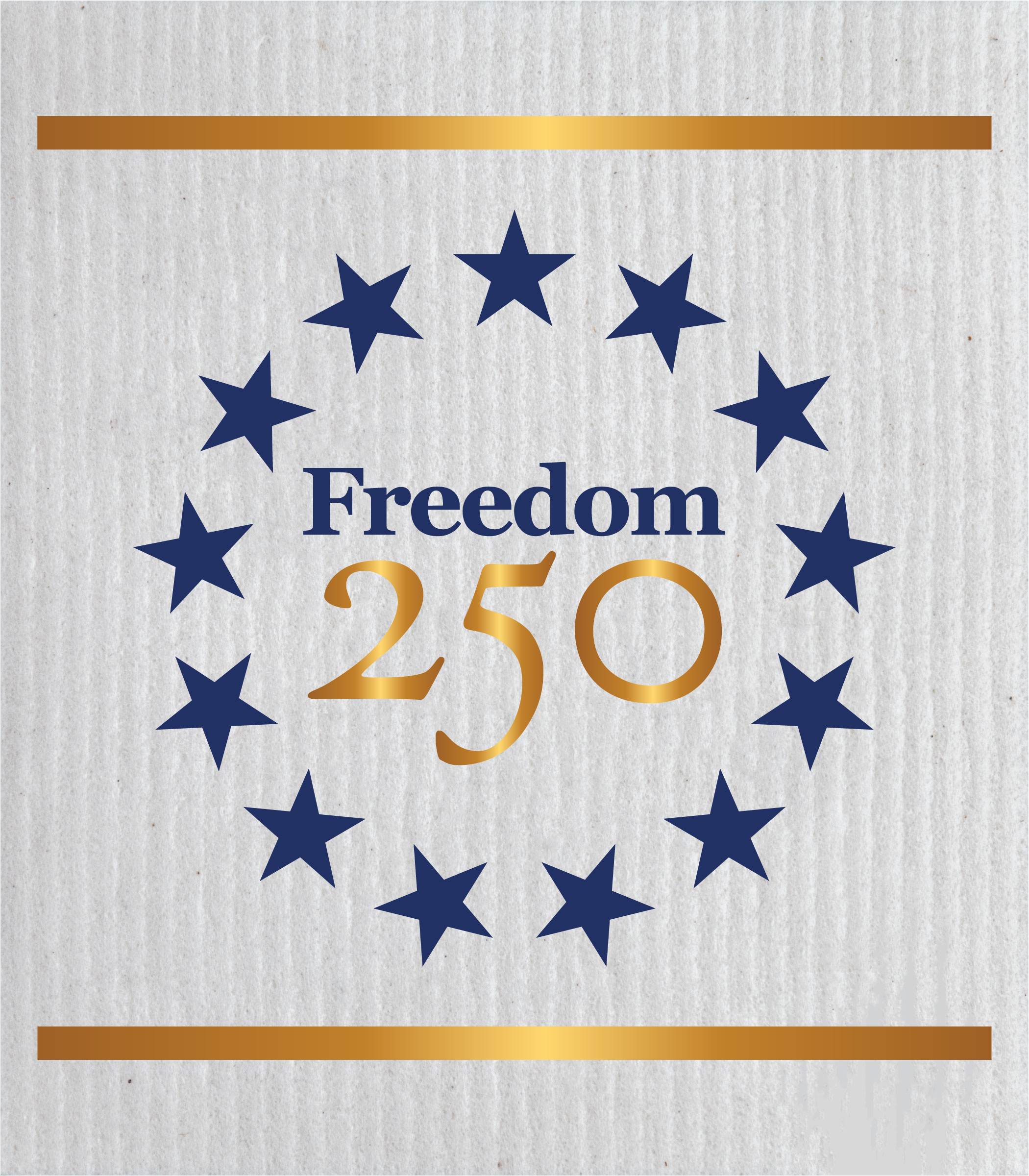 Circle of Stars Freedom 250™ Wet-it Swedish Dishcloth