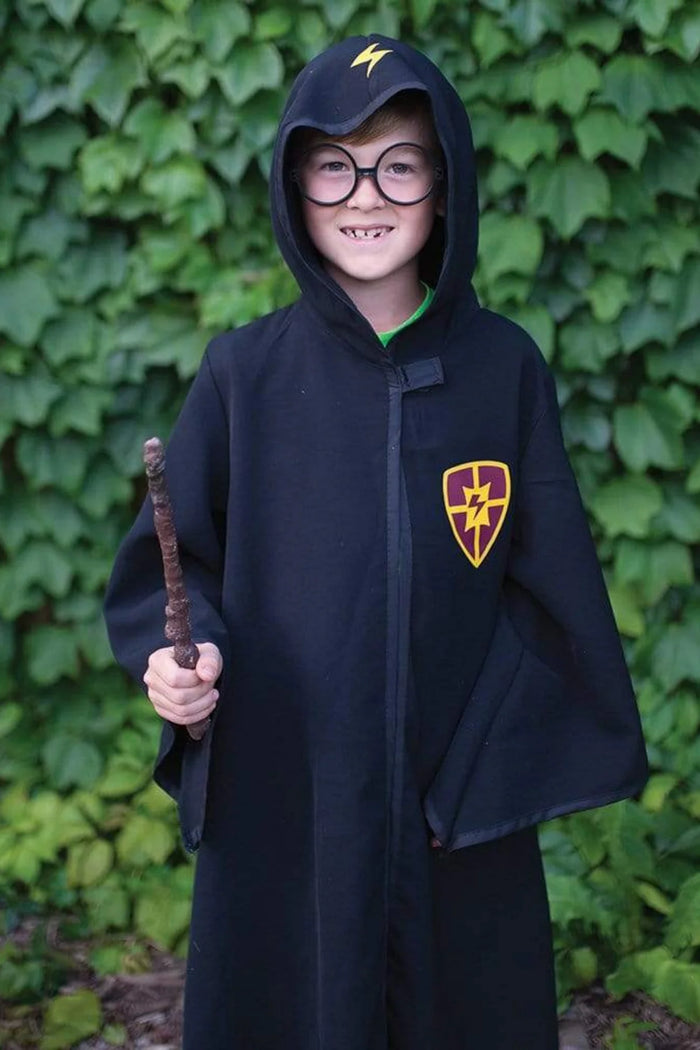 Wizard Cloak & Glasses, Size 5-6