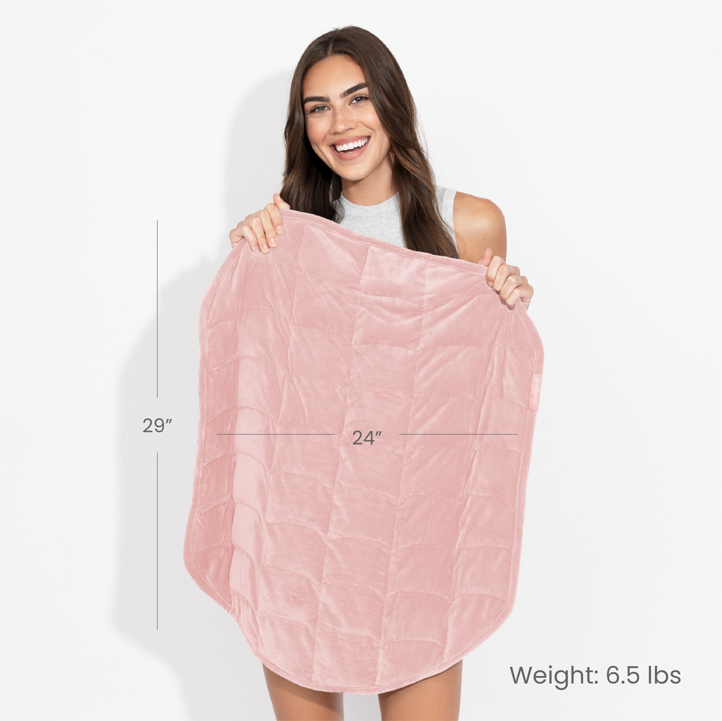 Blush Nodpod BODY - Weighted Blanket