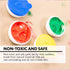 4-Color Washable Finger Paint Set, Ages 3+