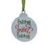 GNOME SWEET GNOME METAL ORNAMENT
