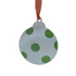 MOST WONDERFUL TIME METAL ORNAMENT