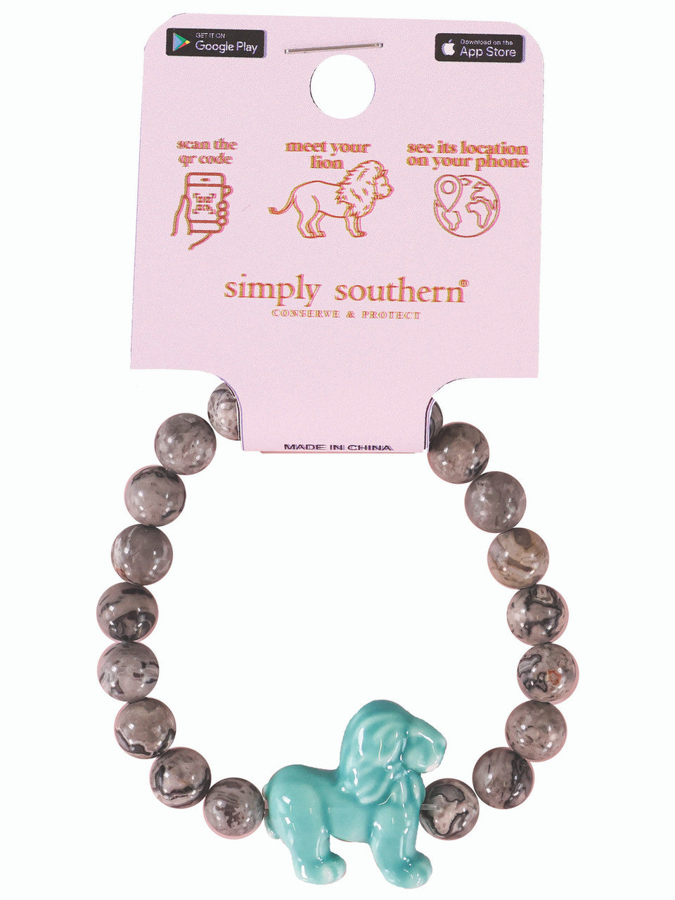 Simply Southern Lion Tracking Bracelets