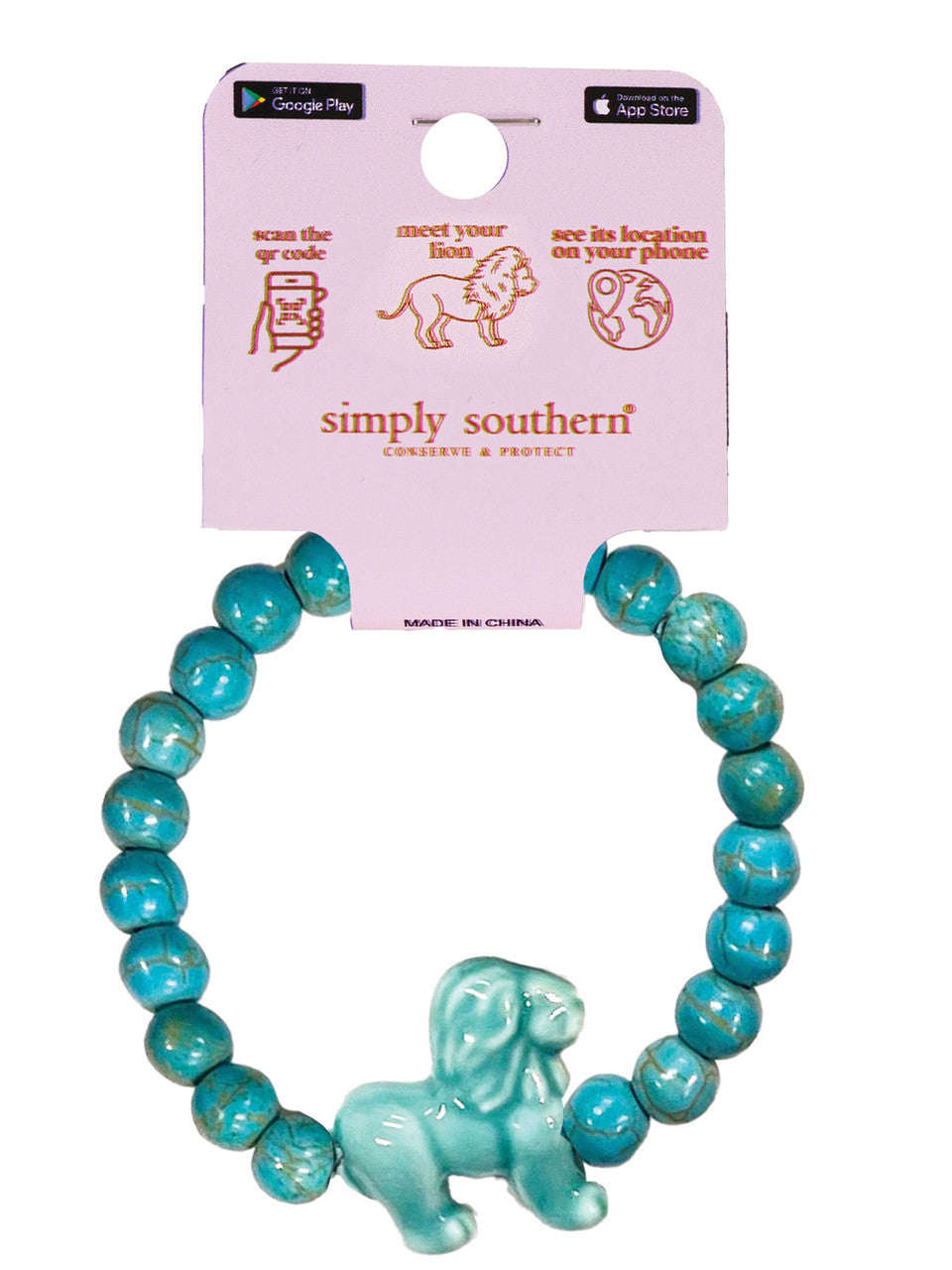 Simply Southern Lion Tracking Bracelets