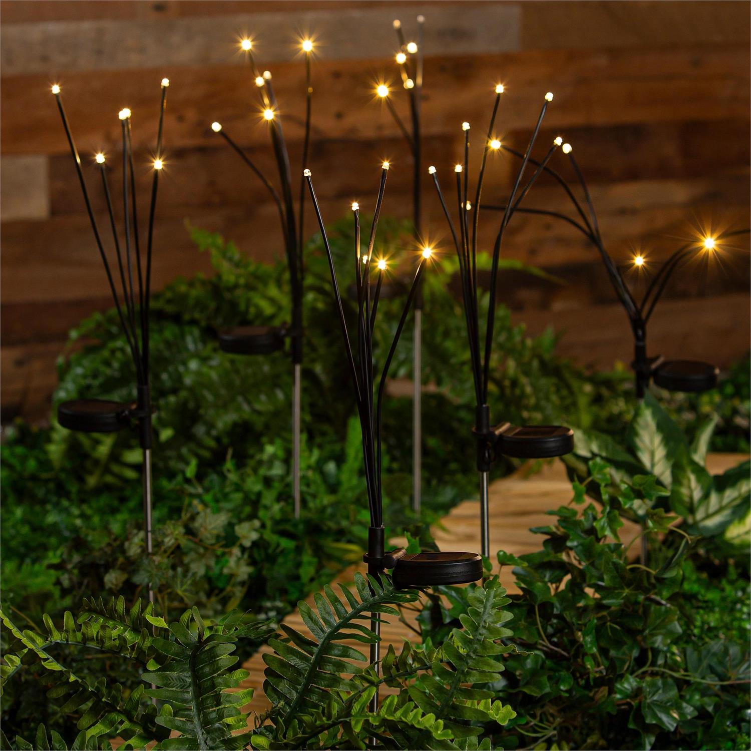 Solar Firefly Garden Stake