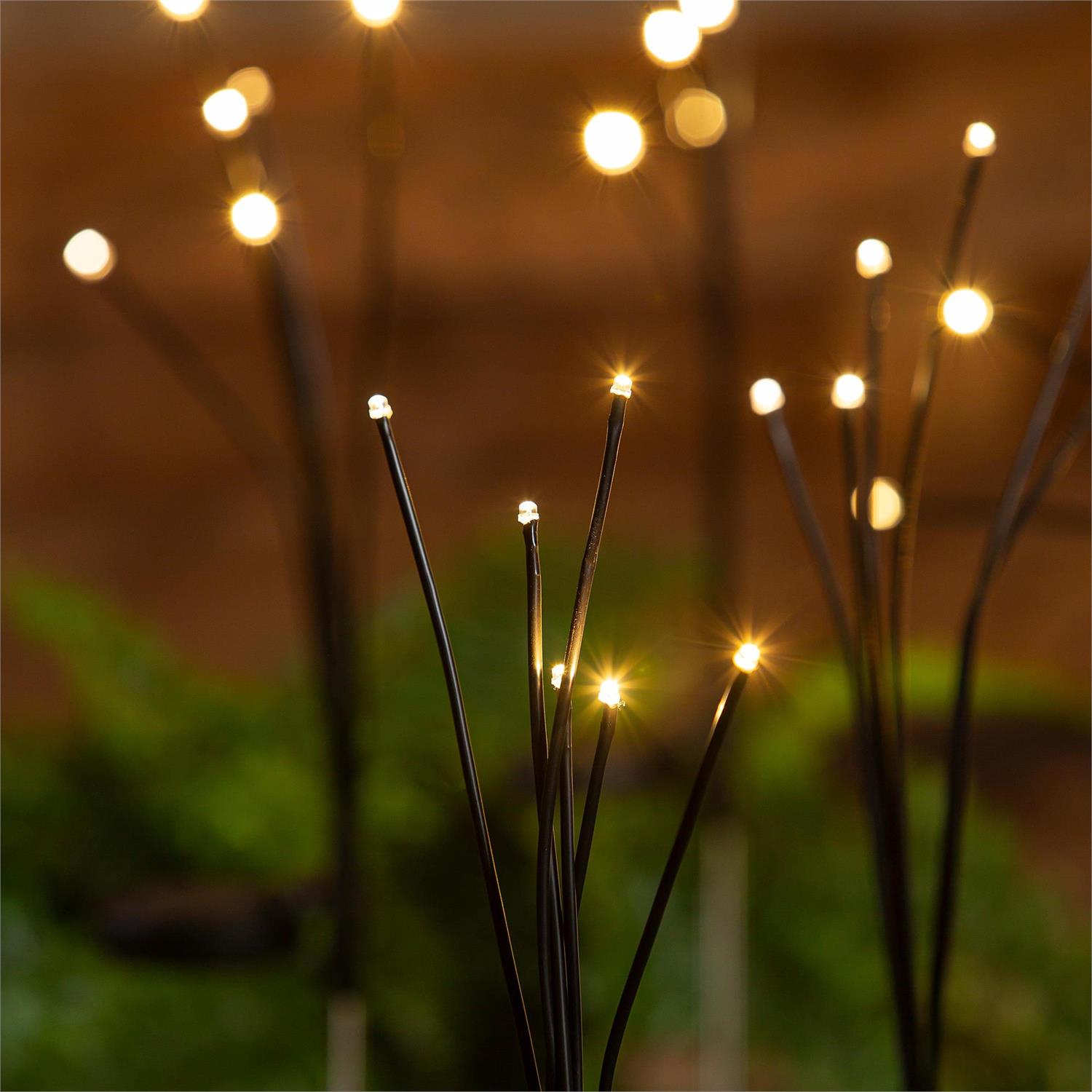 Solar Firefly Garden Stake