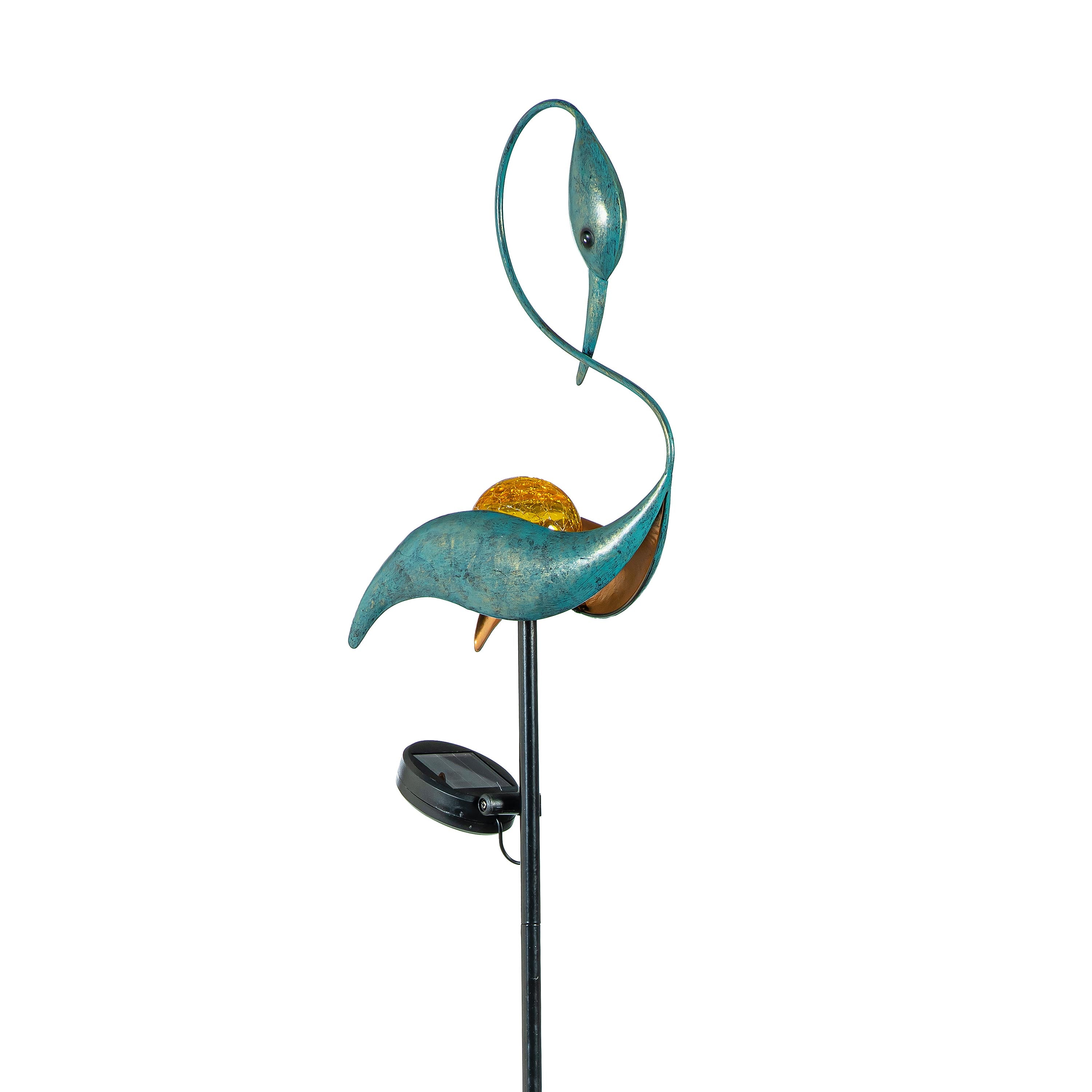 Coastal Bird Solar Garden Stake, 50"