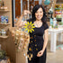 Wind Chime, Beaded Glass, Sunflower
