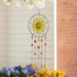 Wind Chime, Beaded Glass, Sunflower