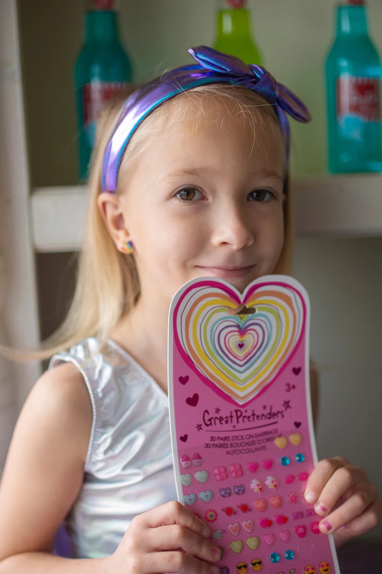 Heart Sticker Earrings - A. Dodson's
