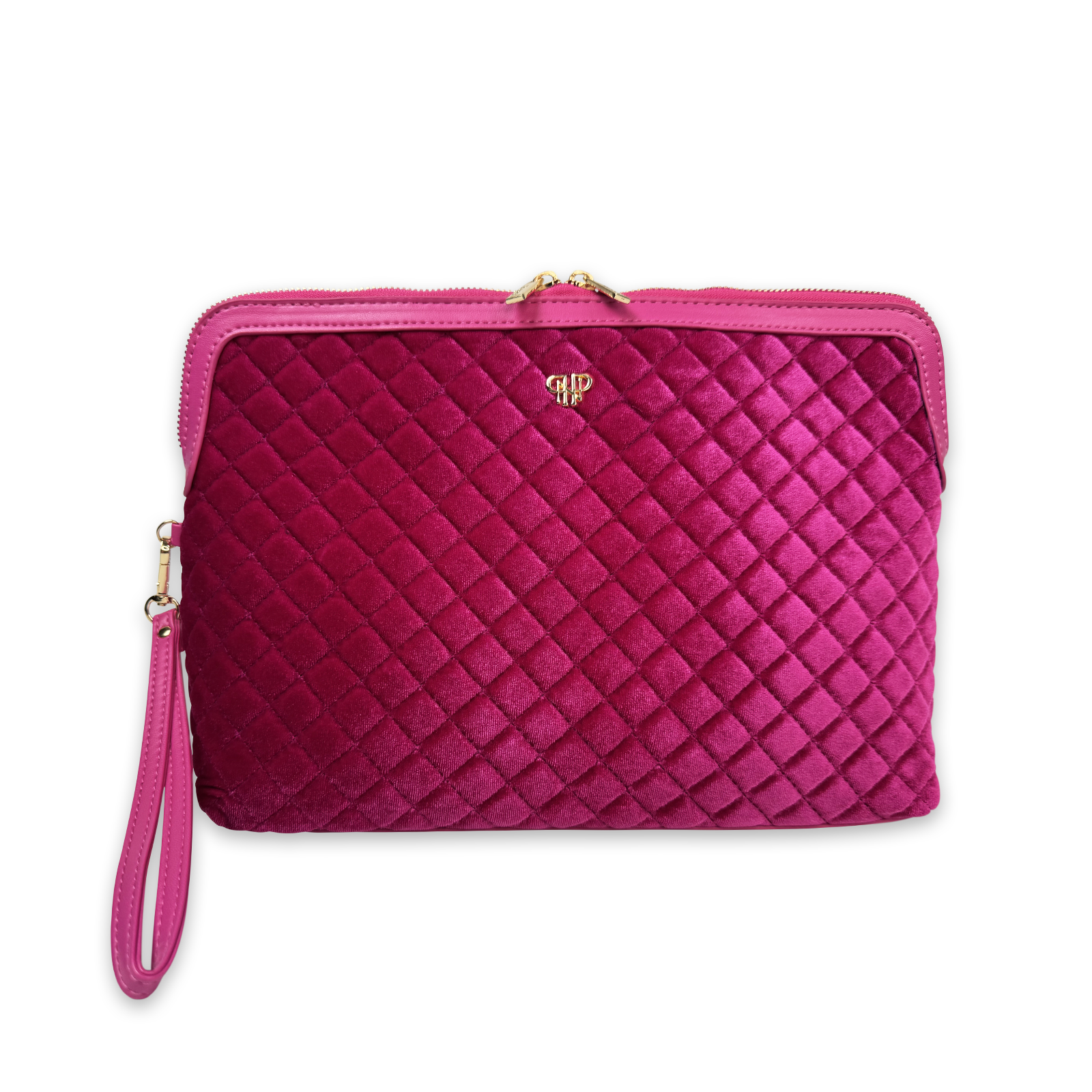 Litt Makeup Case - Fuchsia Velvet