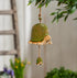 Garden Bell, Ceramic, Turtle Mommy and Baby Bell