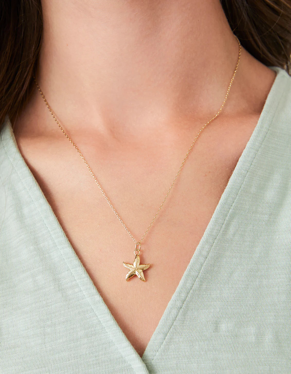 Spartina Starfish Necklace 18"
