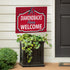 Arizona Diamondbacks Coroplast Yard Sign, "Fans Welcome"