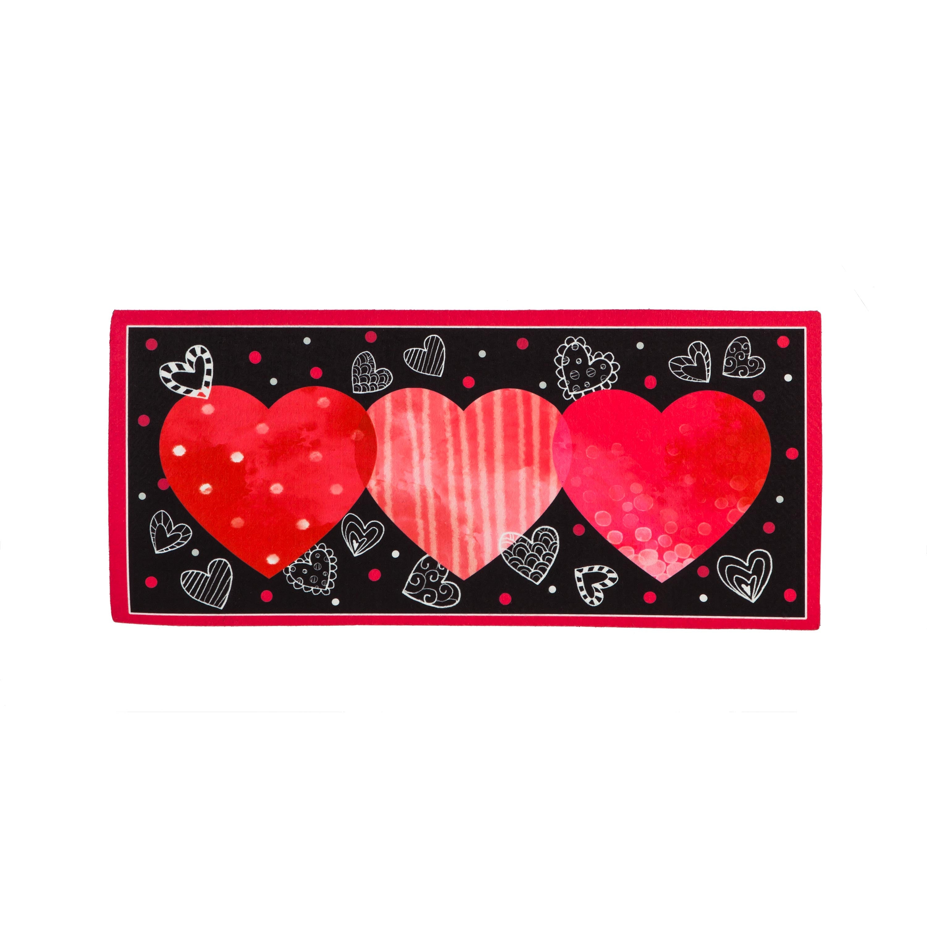 Valentine's Heart Trio Sassafras Switch Mat
