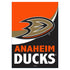 Anaheim Ducks Burlap Flag House Size