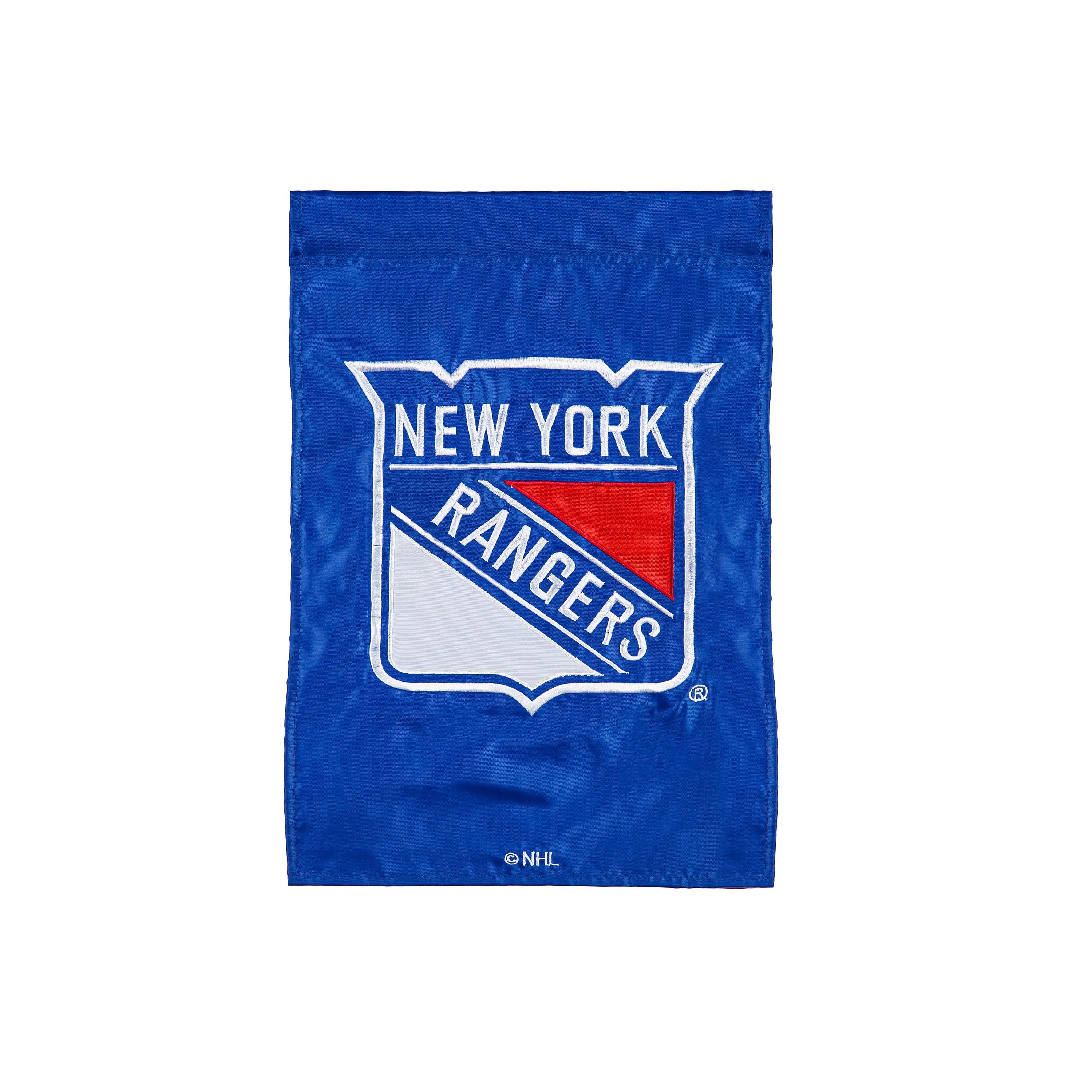 Applique Flag, Gar., New York Rangers