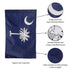 South Carolina House Applique Flag