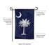 South Carolina Garden Applique Flag