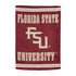 Embossed Suede Flag, House Size, Florida State University