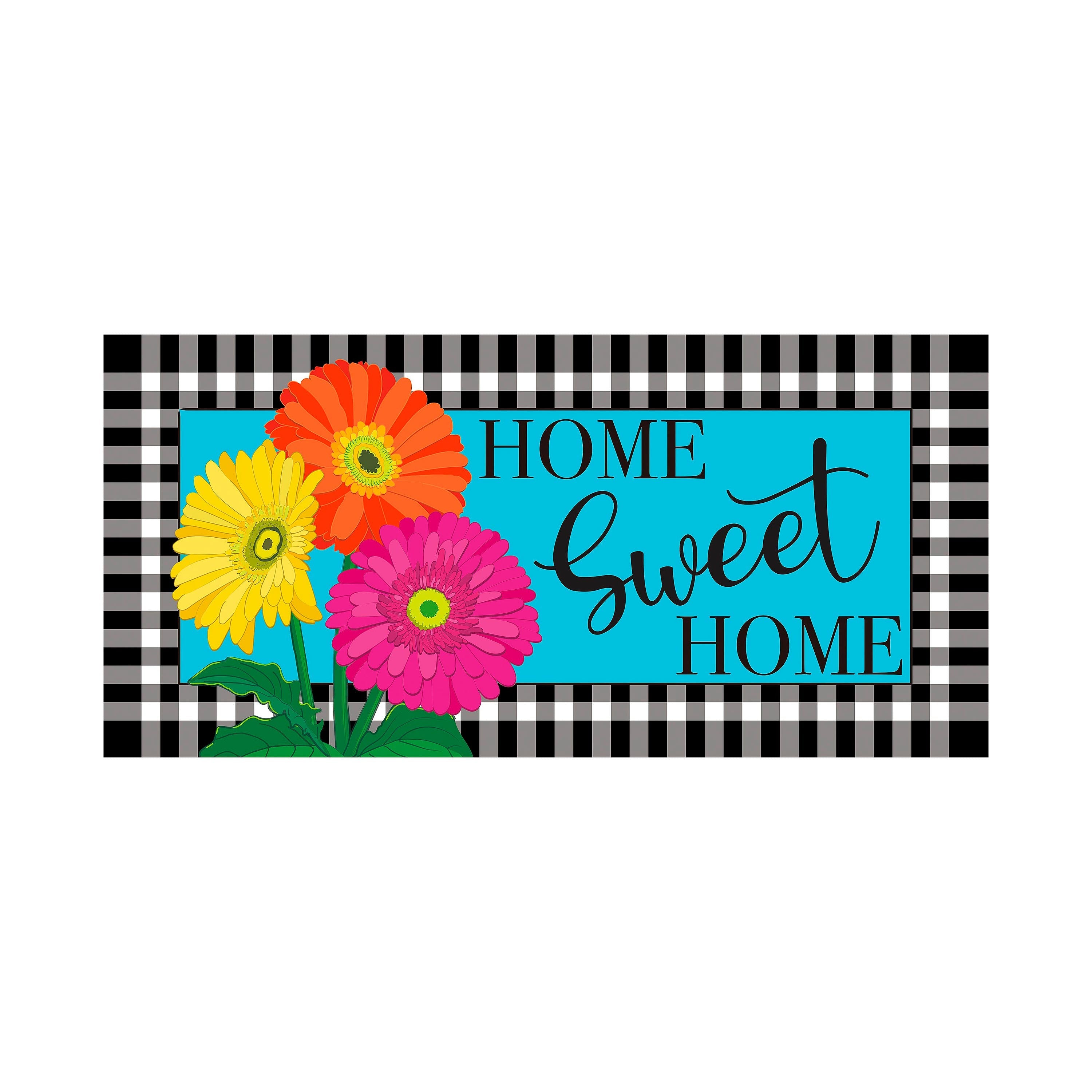 4-Season Sassafras Mats, Set of 6, Home Sweet Home