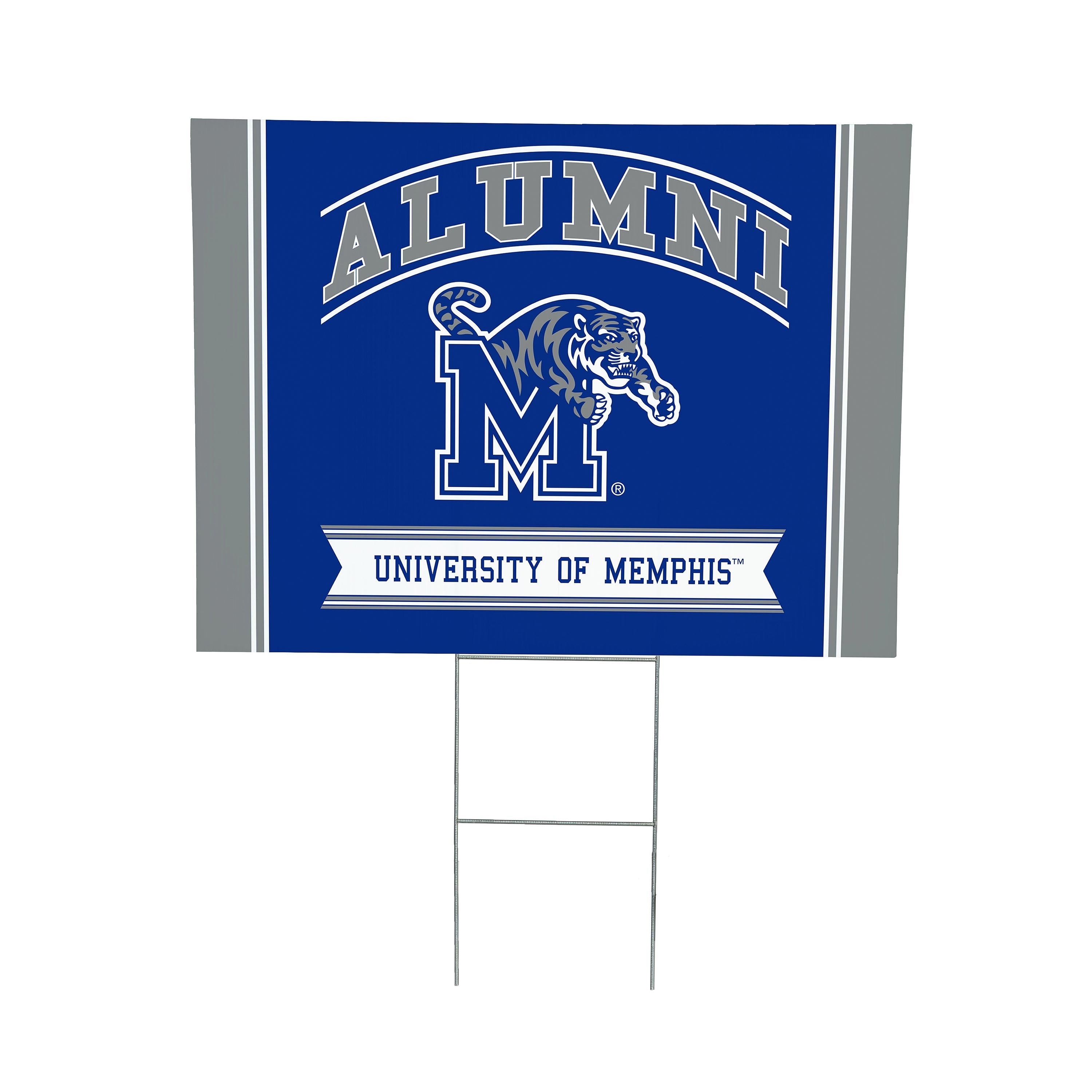 University of Memphis Coroplast Yard Sign Alumni