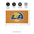 Coir Mat, 16"x28", Los Angeles Rams