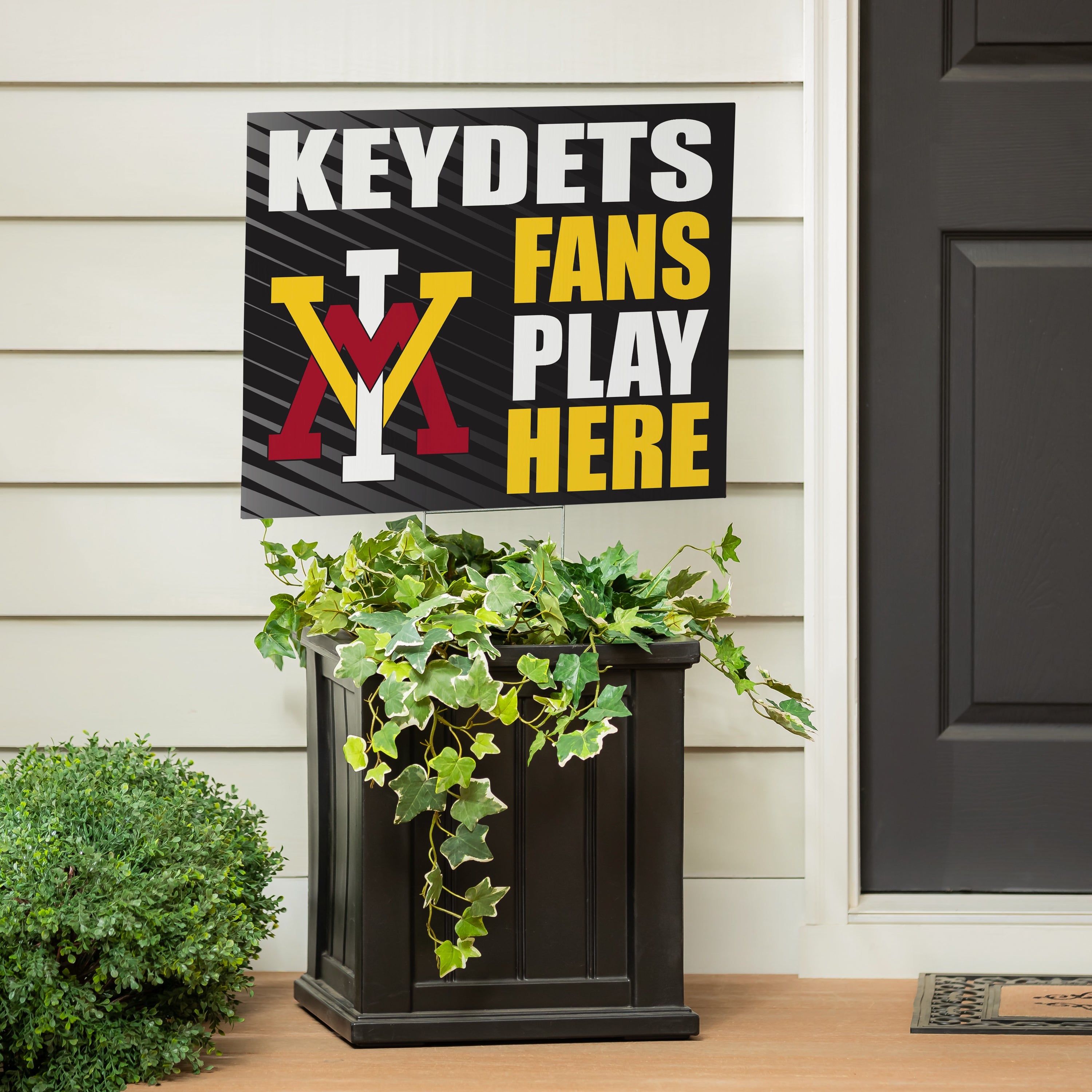 Virginia Military Institute Coroplast Yard Sign "Fans Play Here"