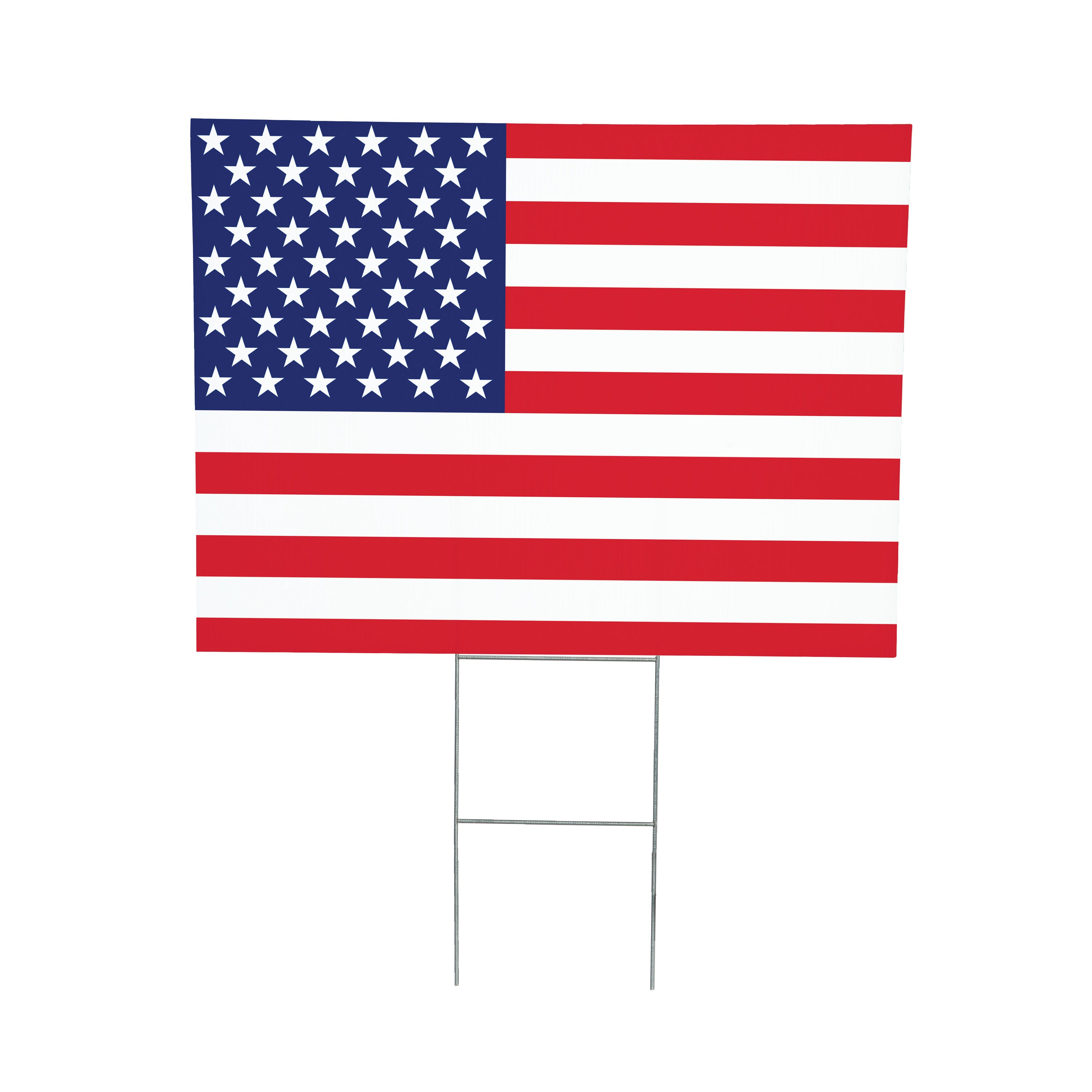 American Classic Stars & Stripes Yard Sign, Flag, 24"x18"