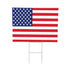 American Classic Stars & Stripes Yard Sign, Flag, 24"x18"