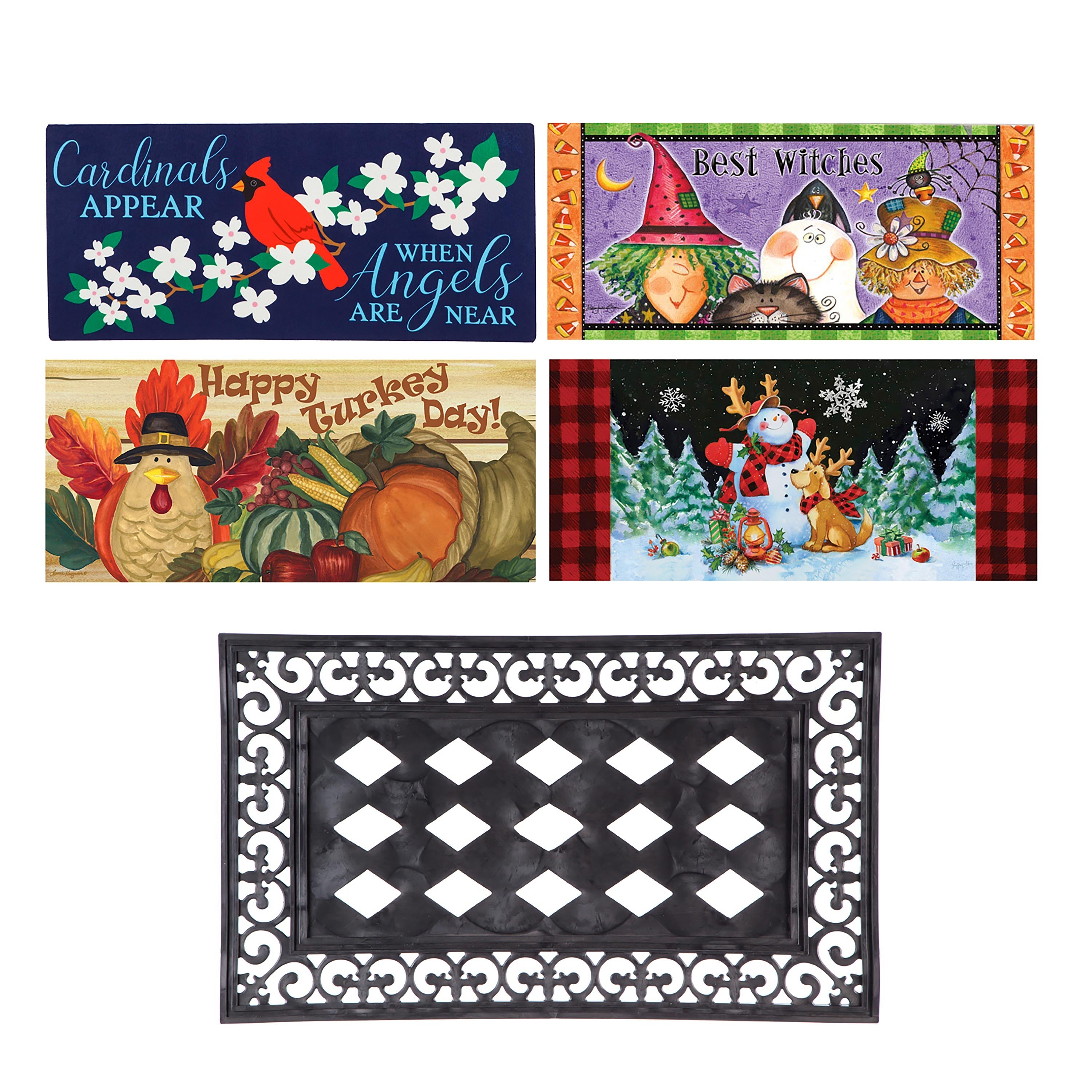 Sassafras Fall Holiday Set of 5 (43BM003+431628+431229+431144+431346)
