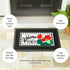 Welcome to Our Porch Geraniums Sassafras Switch Mat
