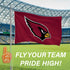 3'x5' Single Sided Flag w/ 2 Grommets, Arizona Cardinals
