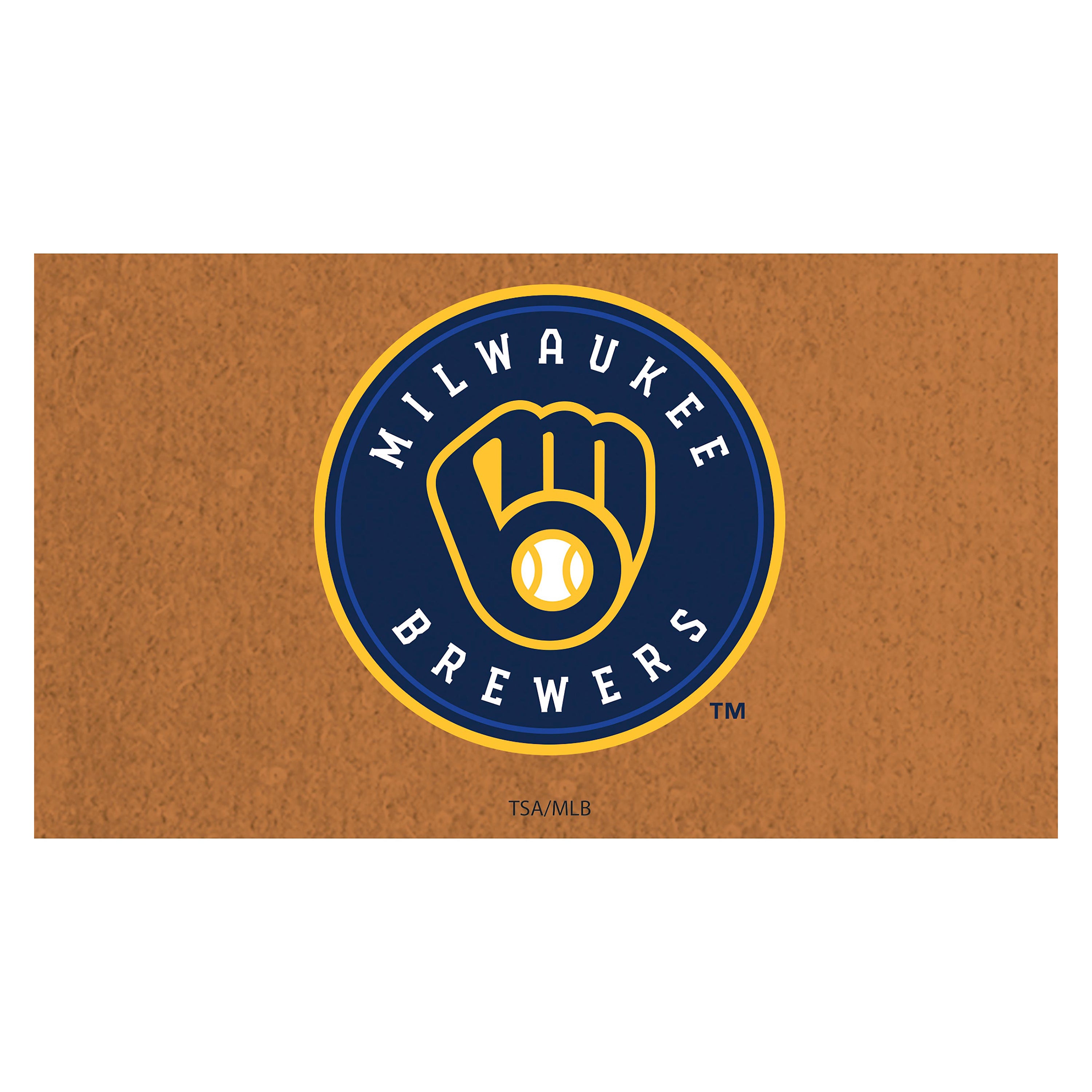 Milwaukee Brewers Coir Mat 16"x28"