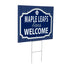 Toronto Maple Leafs Coroplast Yard Sign, "Fans Welcome"