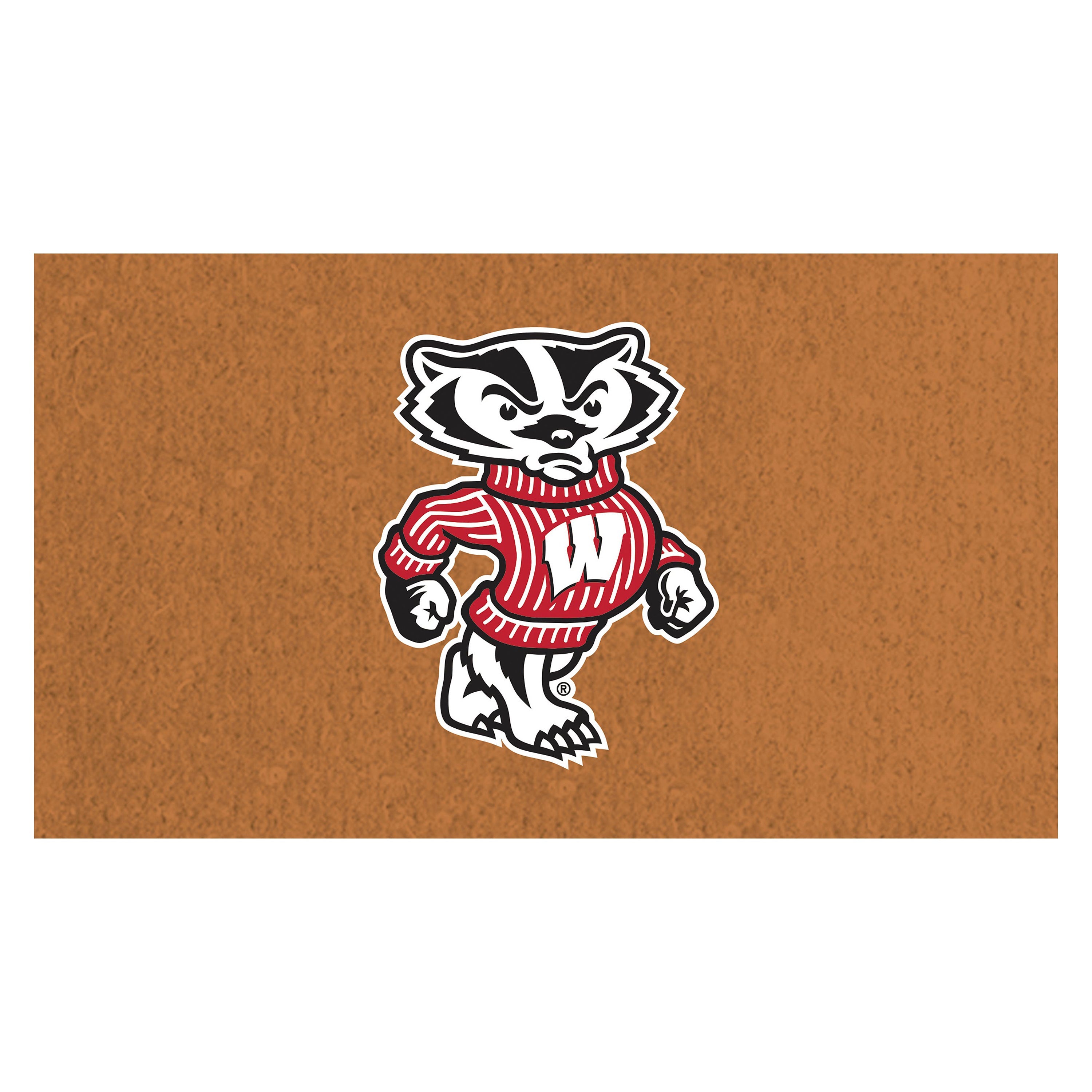 Coir Mat, 16"x28", University of Wisconsin-Madison