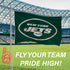 3'x5' Single Sided Flag w/ 2 Grommets, New York Jets