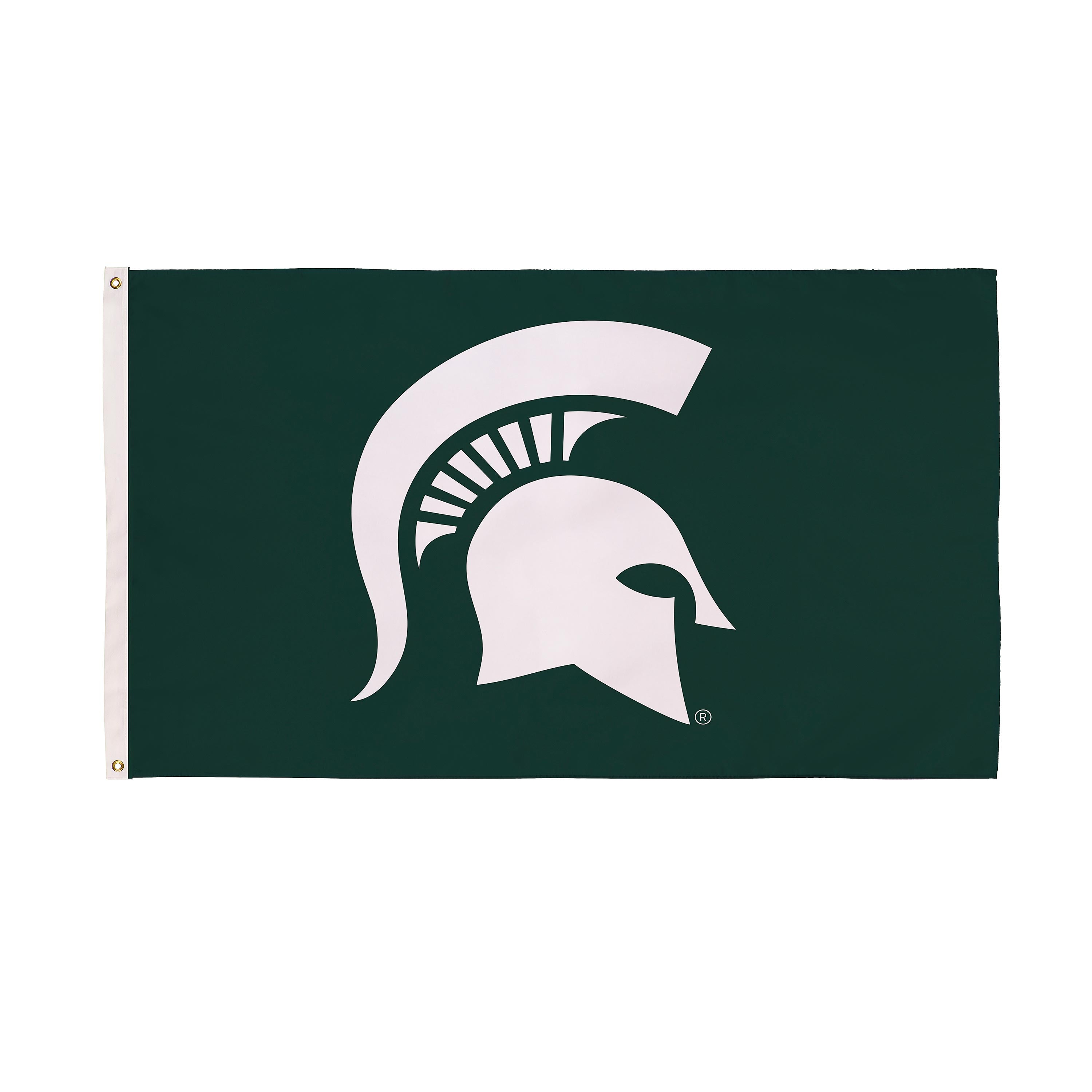 Michigan State University Single Sided Estate Flag with 2 Grommets, 3'x5'