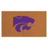 Coir Mat, 16"x28", Kansas State University