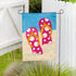 Flip Flop Basic Applique Garden Flag