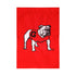 University of Georgia Alternate Bulldog Logo Applique Garden Flag