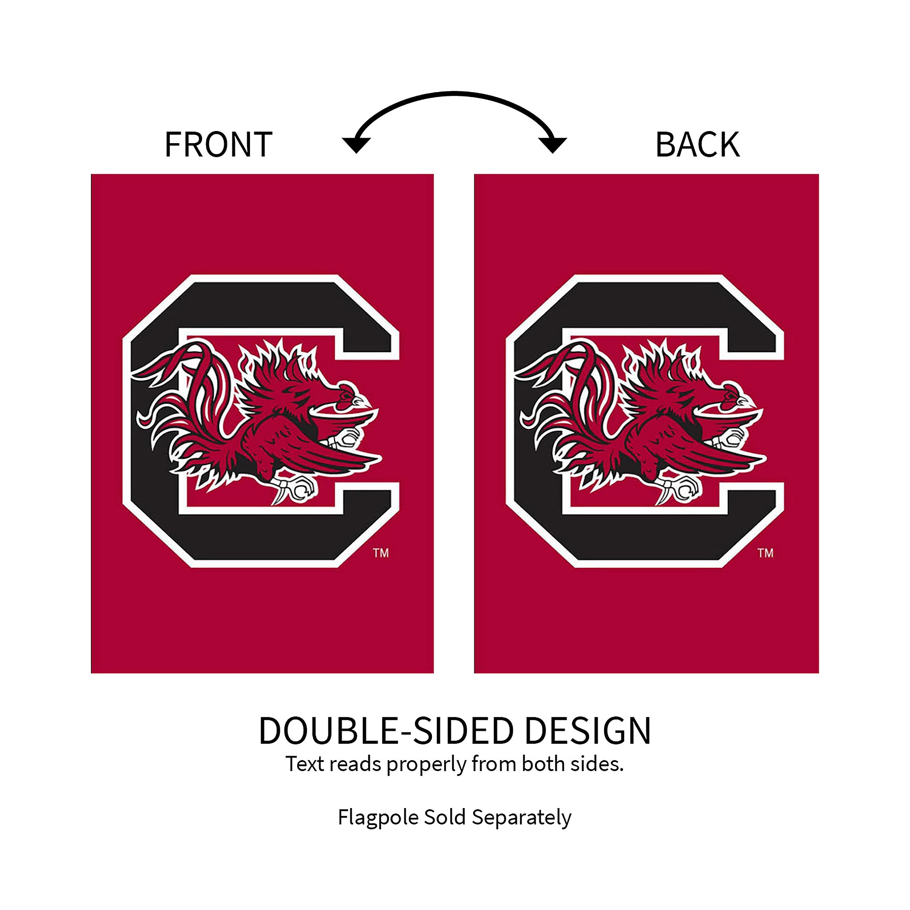 University of South Carolina Gamecocks Garden Flag
