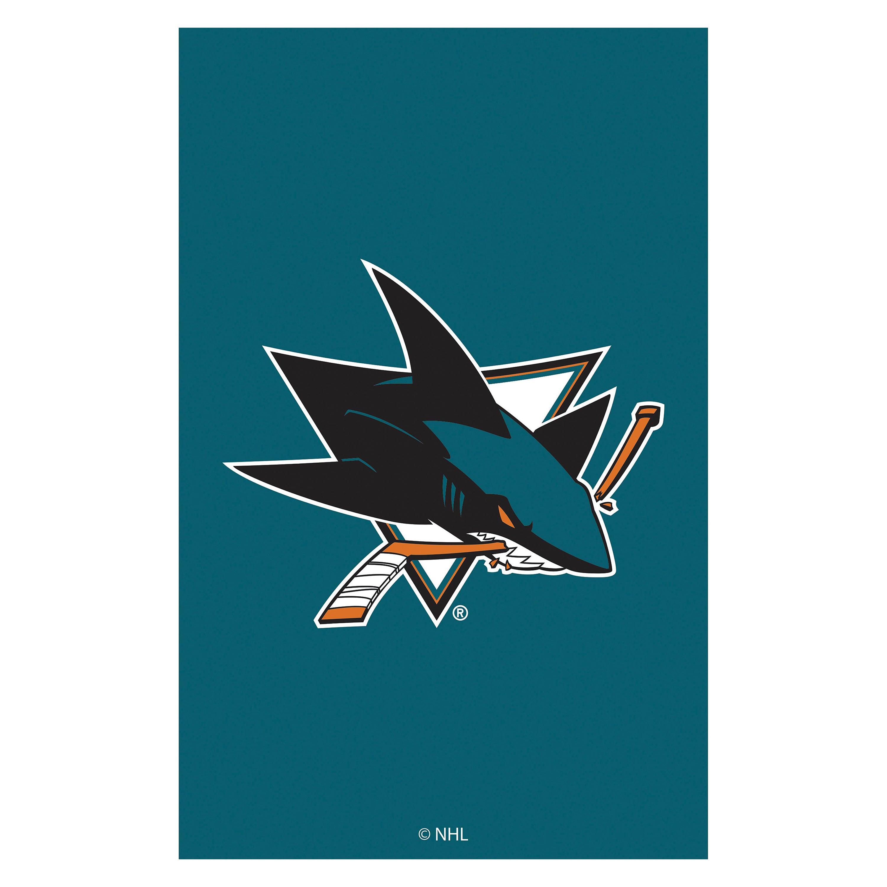 Applique Flag, Gar., San Jose Sharks