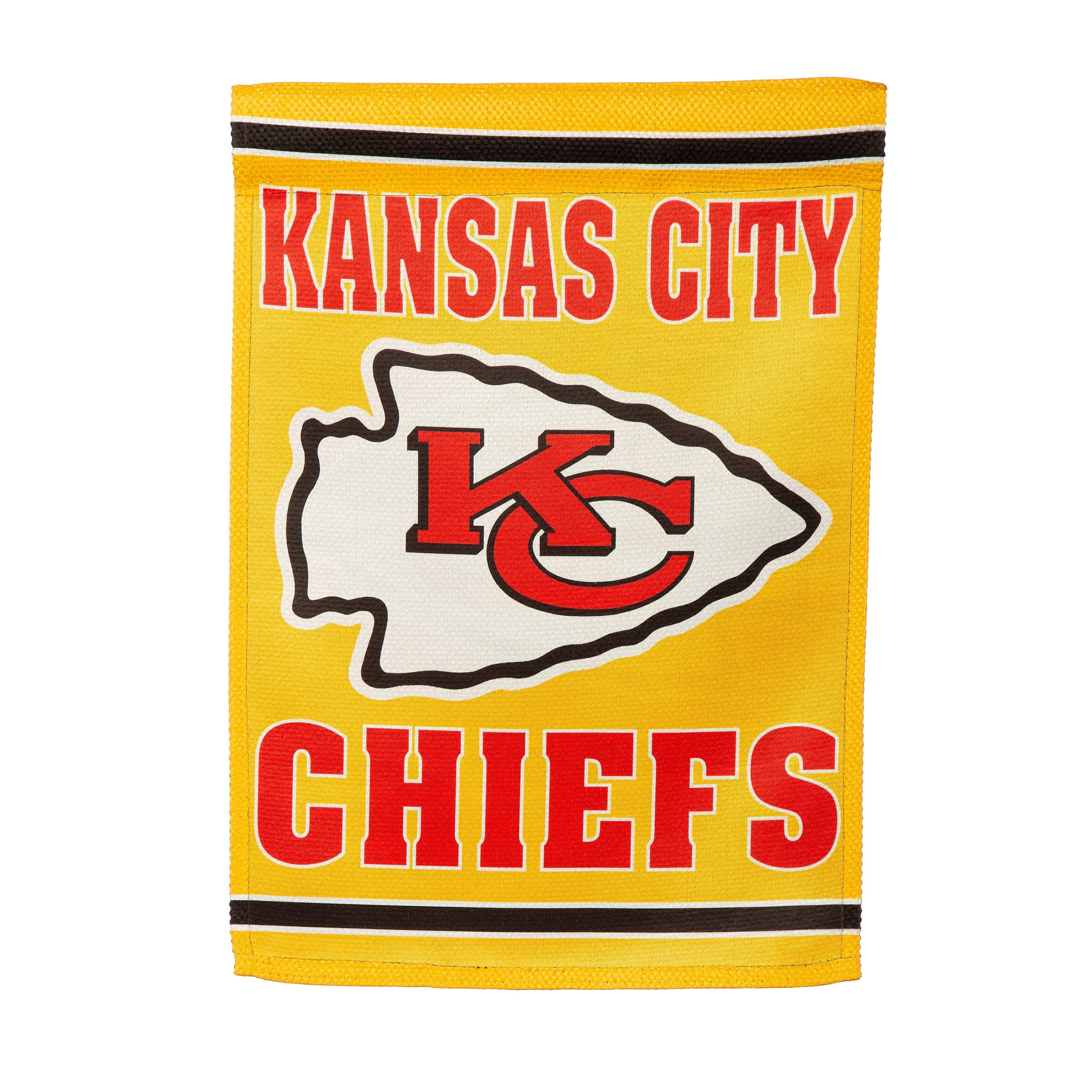 Kansas City Chiefs Embossed Suede Garden Flag