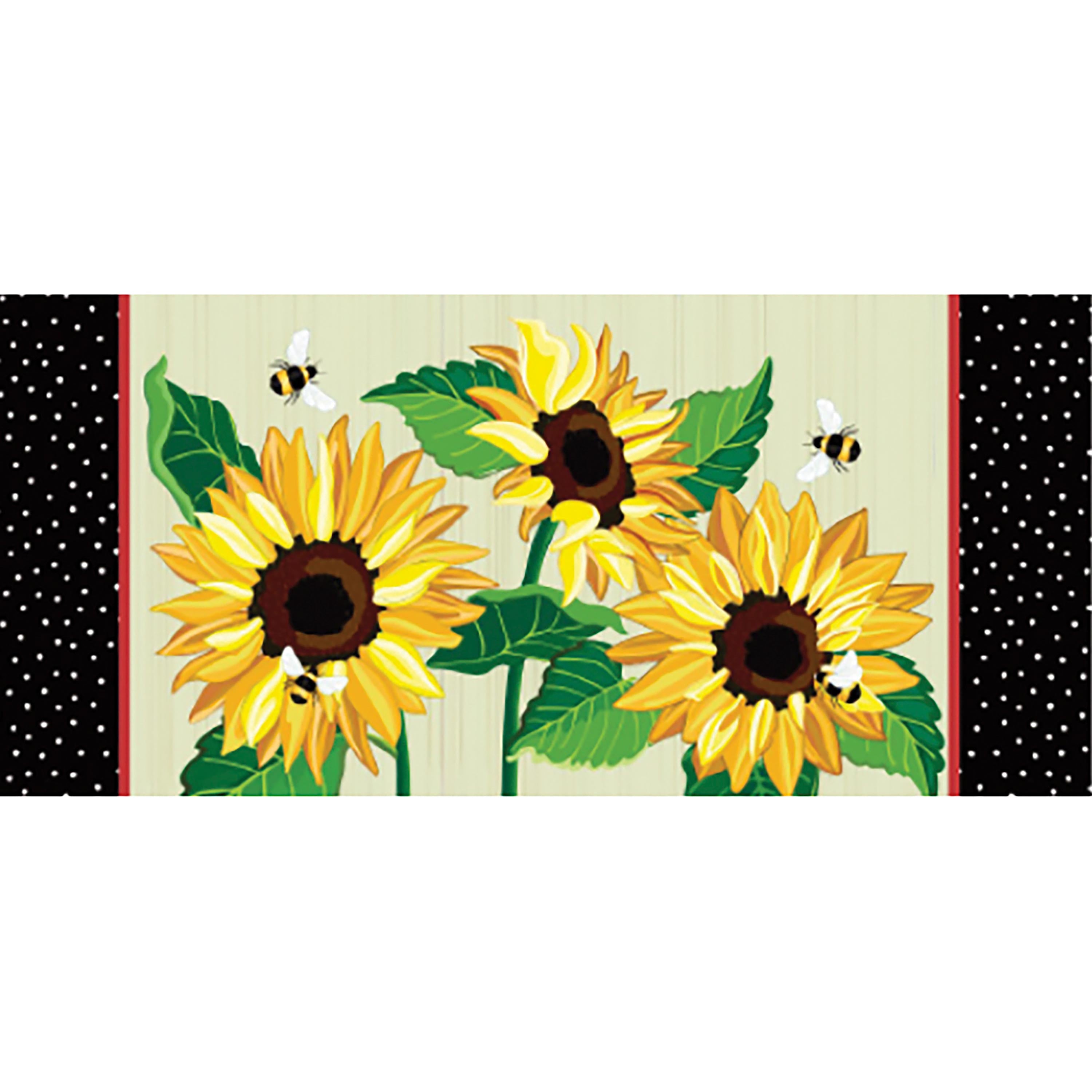 Sunflowers and Daisies Sassafras Switch Mat