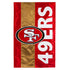 San Francisco 49ers Applique Flag