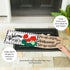 Welcome to Our Porch Geraniums Sassafras Switch Mat