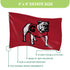 University of Georgia Single Sided Estate Flag with 2 Grommets, 3'x5'