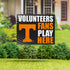 University of Tennessee Coroplast Yard Sign "Fans Play Here"
